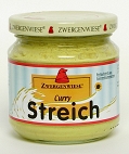 PASTA SŁONECZNIKOWA Z CURRY BEZGLUTENOWA BIO 180 g - ZWERGENWIESE