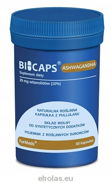 ForMeds - BICAPS® ASHWAGANDHA 60 kap.